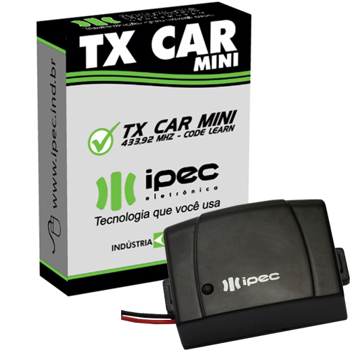 Controle de Portão, 12 VDC - TX Car Min
