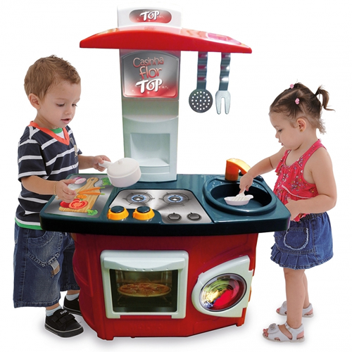 Cozinha Top Casinha Flor