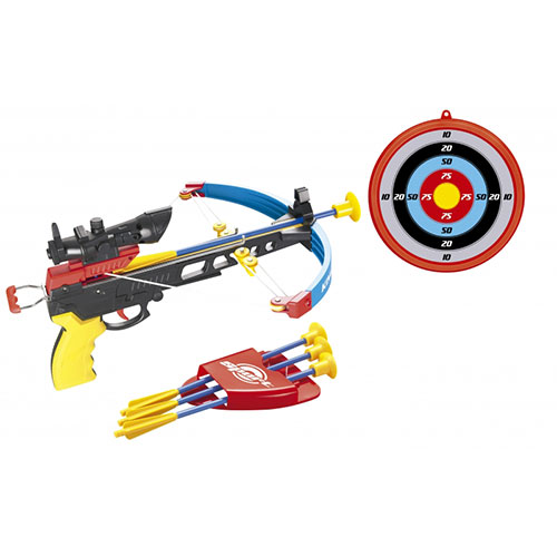 Crossbow Kit Arqueiro com Arco e Flecha, Infravermelho e Alvo