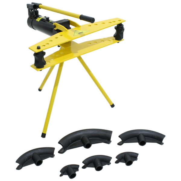 Curvador / Dobrador de Tubos Hidráulico Manual 9 ton 44 mpa