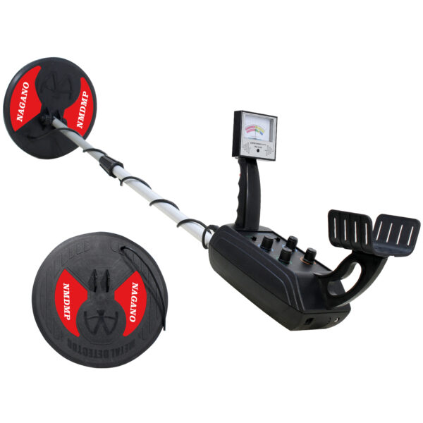 Detector de Metais Profissional 2 Bobinas 3,5m Ouro Prata Cobre