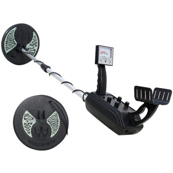 Detector de Metais Profissional 5m Ouro Prata Cobre - 2 Bobinas