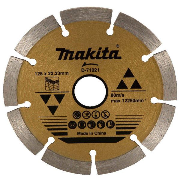 Disco de Corte Diamantado 125mm para Concreto MAKITA-D71021
