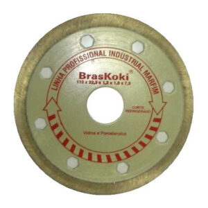 Disco diamantado 110 mm corte refrigerado