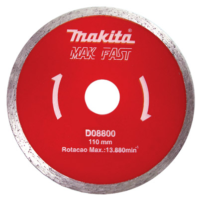 Disco diamantado Liso 110mm - MAK FAST