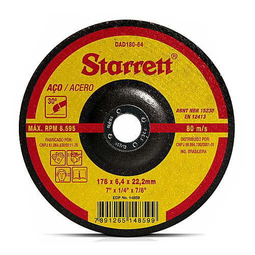 Disco de Desbaste - DAD 180-64