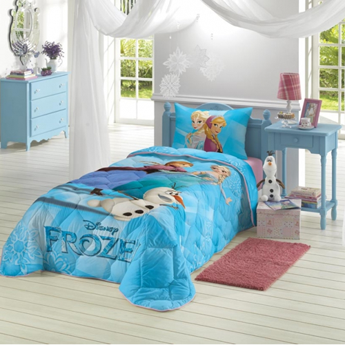 Edredom Estampado Frozen 1,50 m x 2,00 m