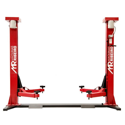 Elevador Automotivo Trifásico Vermelho para 4000kg - ER4000