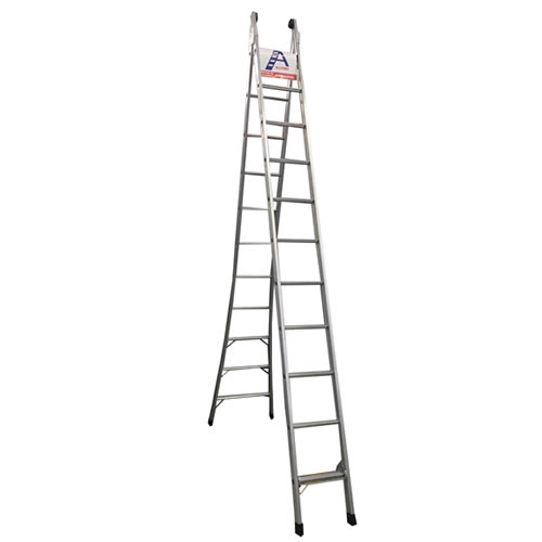 Escada de Alumínio Extensível Dupla 2x13 26 Degraus