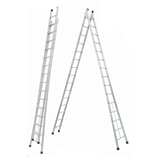Escada Extensiva Dupla Alumínio