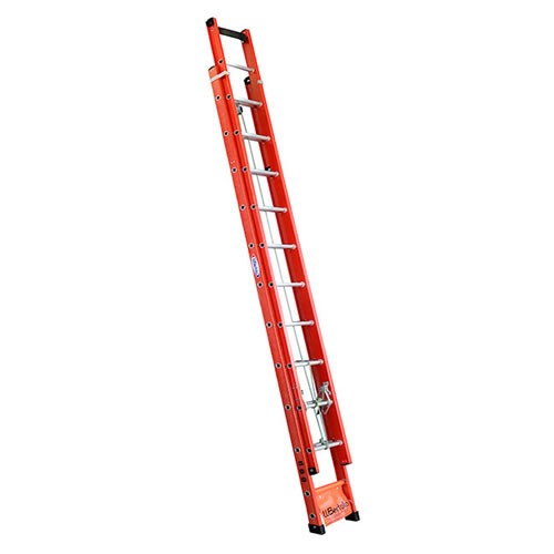Escada Extensível de Fibra de Vidro Vazada 3,00 x 4,80m 9x15 Degraus