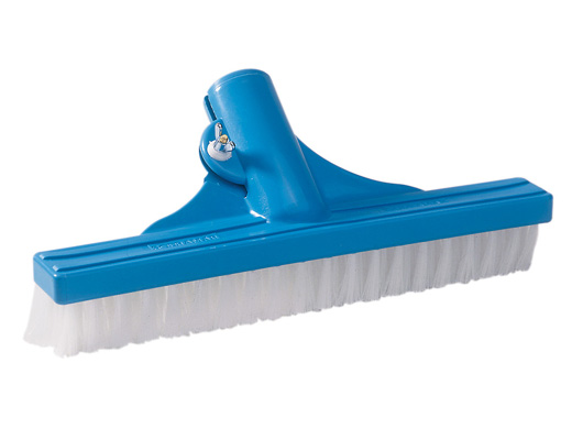 Escova de nylon para piscina 33cm - reta - Sodramar
