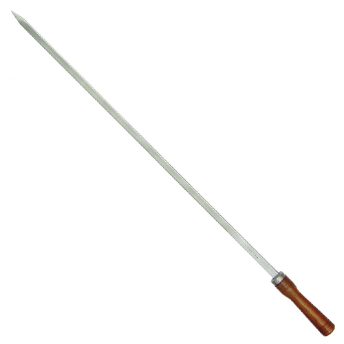 Espeto de Alumínio Simples 90 cm