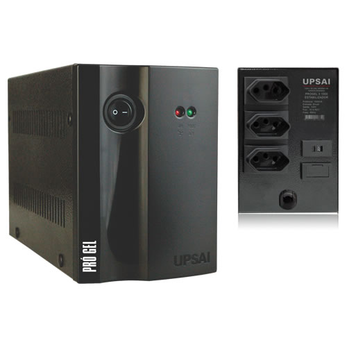 Estabilizador Metálico Frontal de Plástico Progel 2kva 220v / 220v
