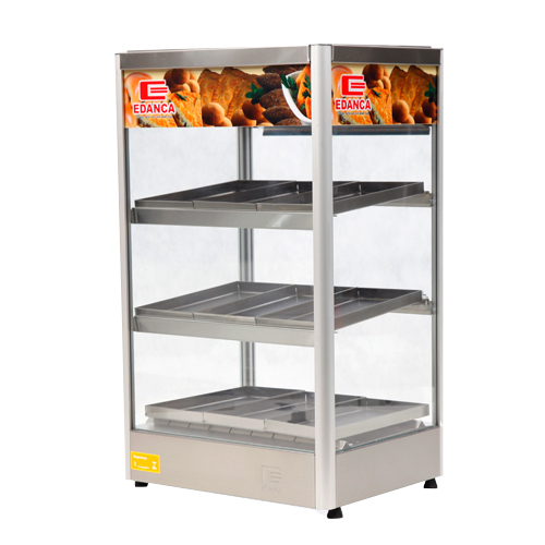 Estufa Reta para Salgados com 9 Bandejas, 220v, 400W - EREVP9