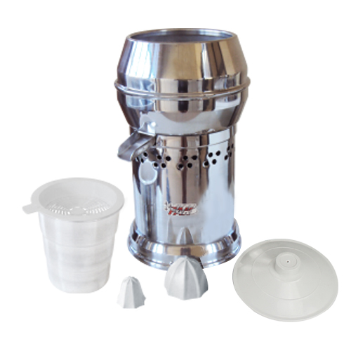 Extrator Espremedor de Suco Pequeno Corpo em Alumínio com Chave seletora 110 / 220 V