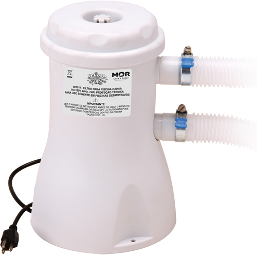 Filtro para Piscinas, Vazão 2200 L/H