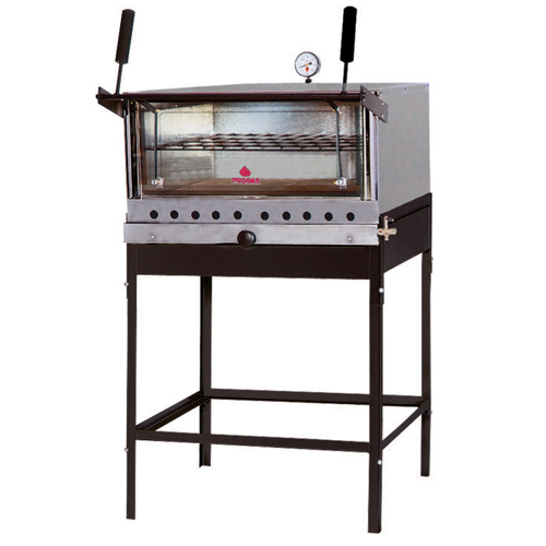 Forno a Gás com Estrutura externa em aço inox escovado - PRP-770 S/KG