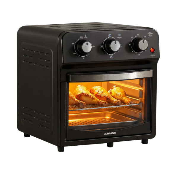 Fritadeira Forno Air Fryer Elétrica 4 em 1 1500w 12L