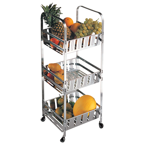 Fruteira de Aço Inox - MAK-INOX