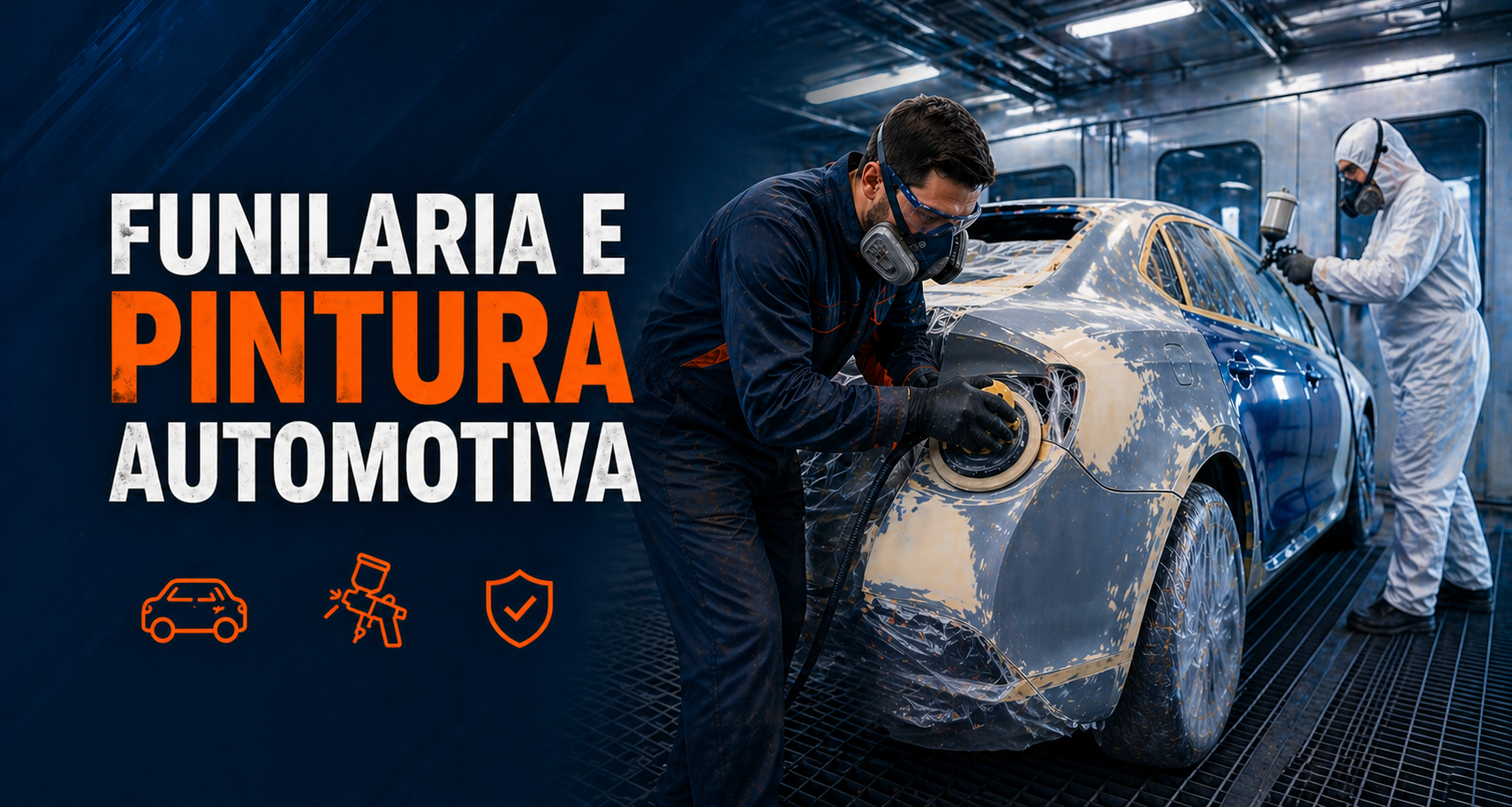 Funilaria e Pintura Automotiva: Guia Profissional Completo