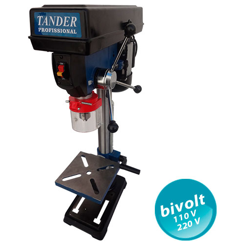 Furadeira de Bancada, 16 mm, 375 Watts, Bivolt, Curso do eixo - 60/80 mm - RDM1600B