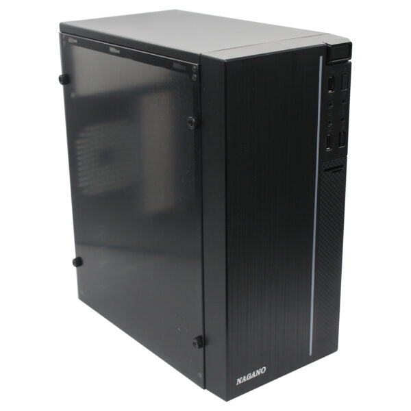 Gabinete Gamer Preto Lateral de Acrílico