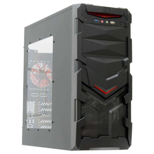 Gabinete Gamer Preto Lateral - NGGN