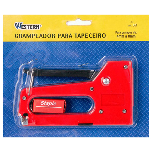 Grampeador para Tapeceiro, grampo 4 a 8mm