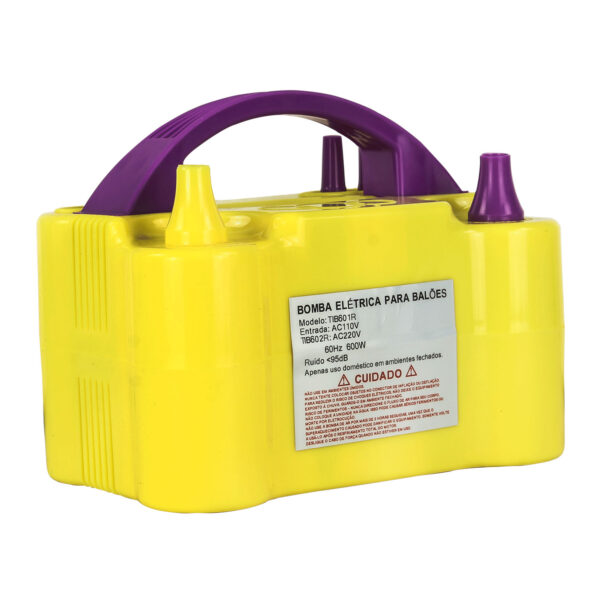 Inflador Compressor Bomba Balões Bexigas Automático - 600w - TIB603
