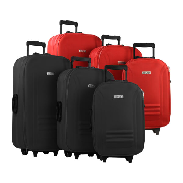 Kit Jogo Mala de Viagem com 3 Peças Poliéster - TJMVP