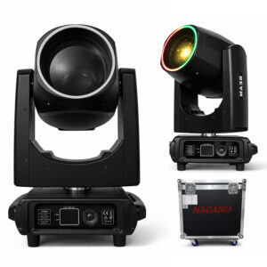 Moving Beam 2 Unidades 300w 9r Borda Led 13 Gobos 14 cores com Case