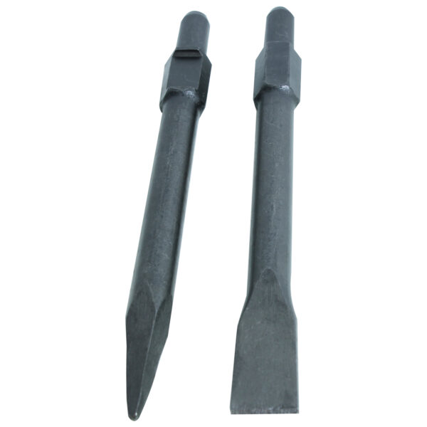 Kit Acessórios Martelete 85j com Ponteira e Talhadeira 30 x 410mm Sextavado