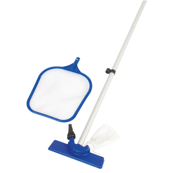 Kit de Manutenção com Aspirador de Piscina + Rede 2.03m