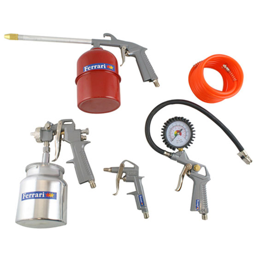 Kit Profissional para Compressor de Ar, 5 Peças - RATKA