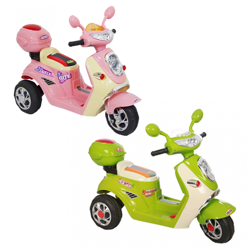 Lambreta Elétrica Infantil Capacidade até 25 kg Entrada para Ipod / Mp3
