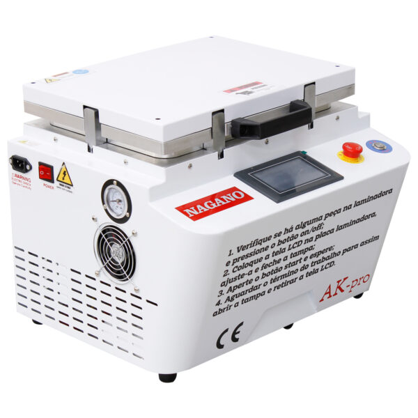 Laminadora Removedor Bolhas Celular Lcd iPhone Ak LCD AK-Pro 200x250mm