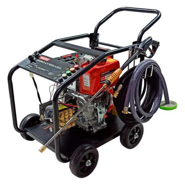 Lavadora de Alta Pressão a Diesel Partida Elétrico 10hp 3400rpm 3600psi Motor Triplex