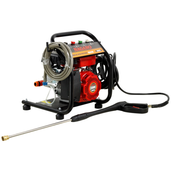 Lavadora de Alta Pressão a Gasolina 2.9hp Partida Manual 3400rpm 1600psi Motor Axial