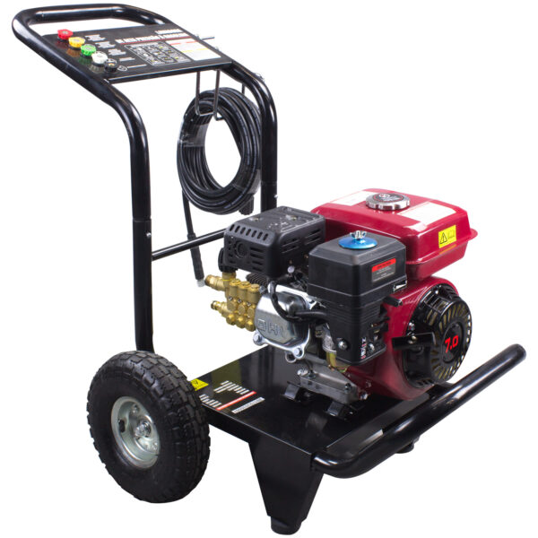 Lavadora de Alta Pressão a Gasolina Partida Manual 3000 LBS Triplex Motor 7 HP - NLG200