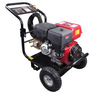 Lavadora de Alta Pressão a Gasolina Partida Manual 4300 LBS Triplex Motor 15HP 190F - NLG250