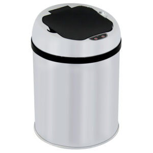 Lixeira Automática Inox com Sensor Balde Interno Removível 3 Litros