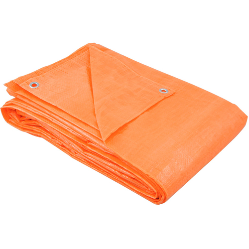 Lona de Polietileno - 6x4m - Laranja