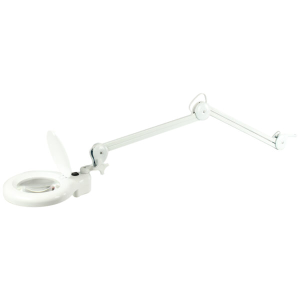 Lupa De Mesa Aumento 5x Luminária para Bancada - 110v