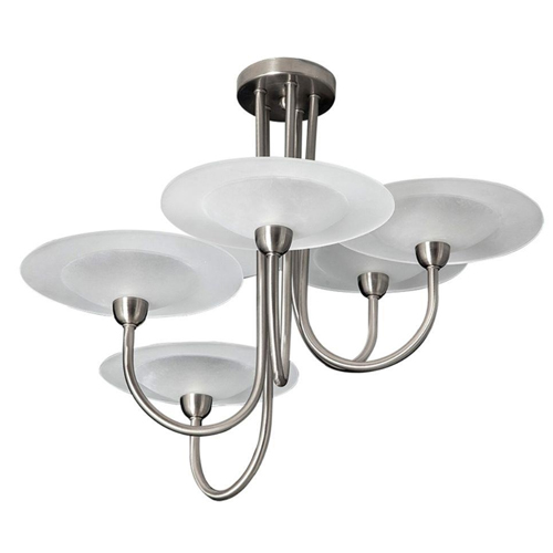 Lustre Candelabro Startec Plat 5 - 110v Branco