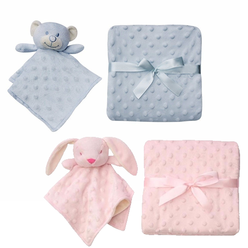 Manta Fleece Bichinho com Naninha