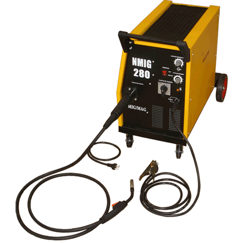 Máquina de Solda MIG, 280 Ampéres, Monofásica 220v, 60 Hz NMIG280
