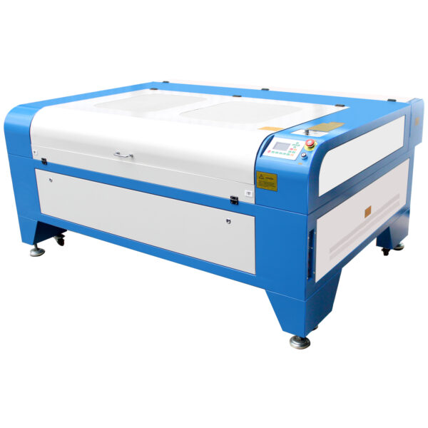 Maquina CNC Router Laser Corte e Gravação 160x100cm 100w com Chiller e Eixo Rotativo