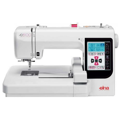 Máquina de Bordar 73 Bordados na Memória - 8100 Bivolt