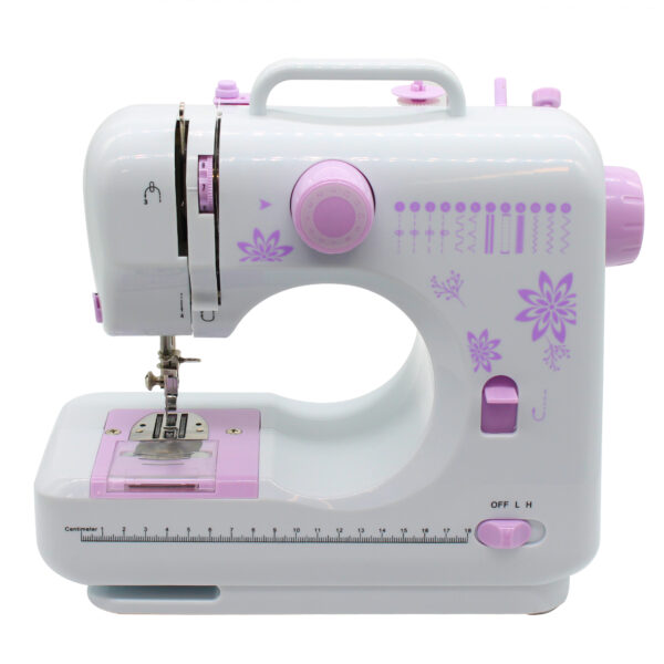 Máquina de Costura Doméstica 110-220v 12 Pontos Portátil